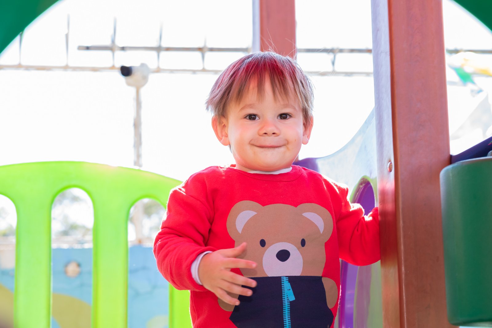 Crianças em atividade de grupo no ITB