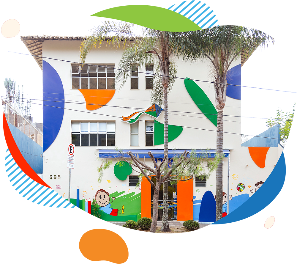 Fachada do Instituto Tarcísio Bisinotto (ITB) - Primeira escola do Belvedere